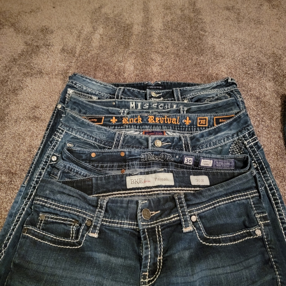 Multiple Name Brand Jeans